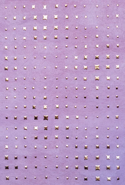 Růžové pozadí abstraktní s kovovými hvězdami — Stock fotografie