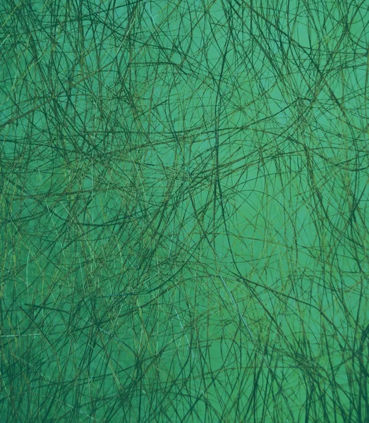Brown net on green abstract background — Stock Photo, Image