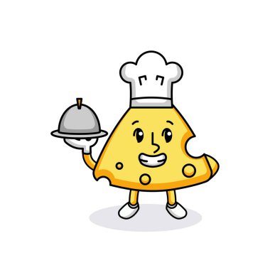 Şirin peynir maskotu logosu tasarımı