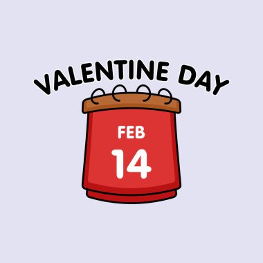 Sevimli Sevgililer Günü rozet kutlaması