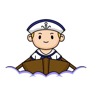 Sailor simgesi vektör çizimi