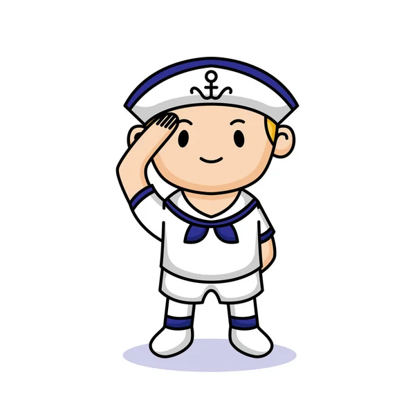 Sailor simgesi vektör çizimi