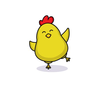 Şirin kız vektör illüstrasyonu