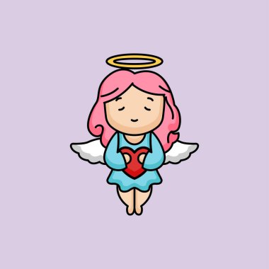 Aşk meleği çizimi