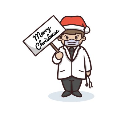 Doktor Noel 'i salgınla kutluyor