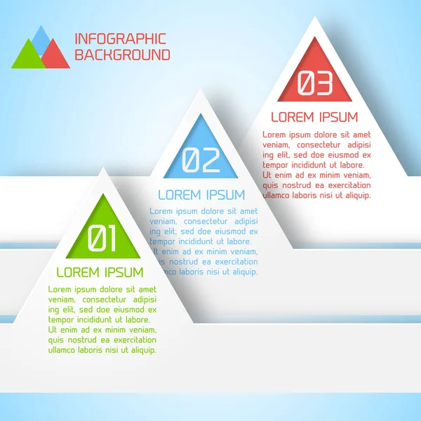 Papel abstrato vetorial fundo infográfico —  Vetores de Stock