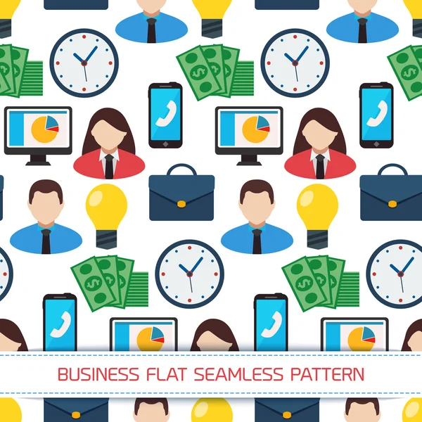 Flat Business Infografica sfondo — Vettoriale Stock