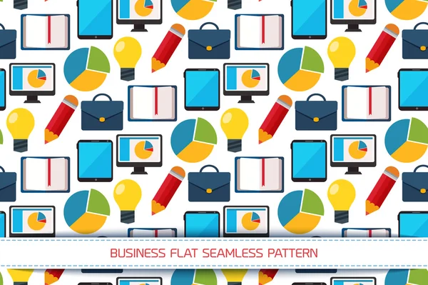 Flat Business Infografica sfondo — Vettoriale Stock