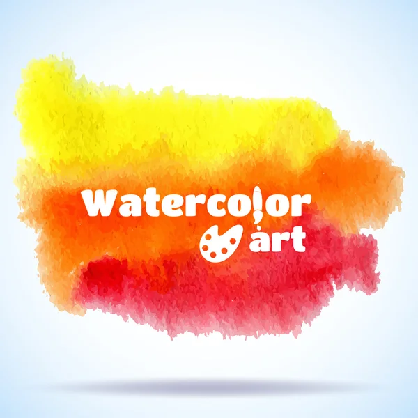 Watercolor abstract background. — Stock Vector