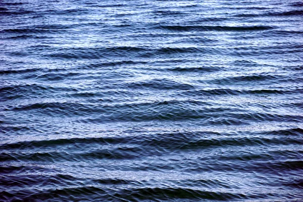 Dynamic Rippled Sea Surface Bluish Ink Color Abstract Background — Stock Photo, Image