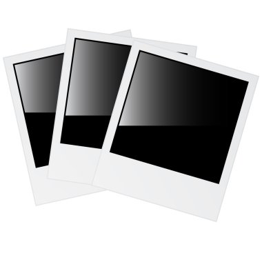 Polaroid Photo Frame clipart