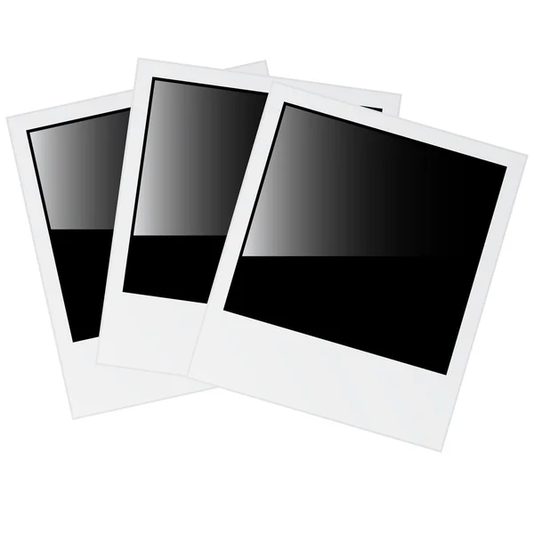 Polaroid cornice foto — Vettoriale Stock