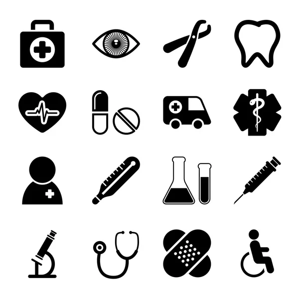 tıbbi simgeler ayarlandı