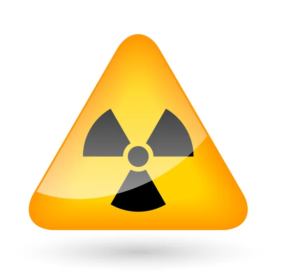 Символ радиационной опасности — стоковый вектор