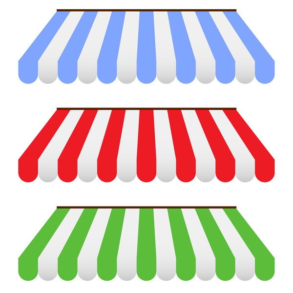 Colored Awnings