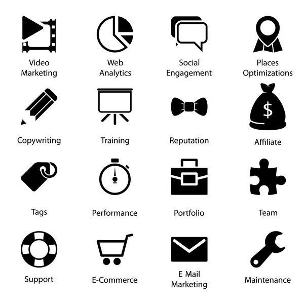 Seo Icons Vol 2 Stock Illustration