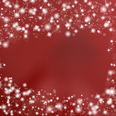 yıldızlı kırmızı arkaplan