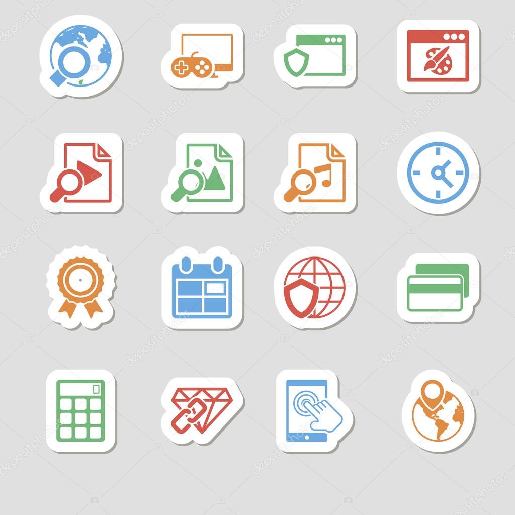 Seo Icons as Labes Vol 3