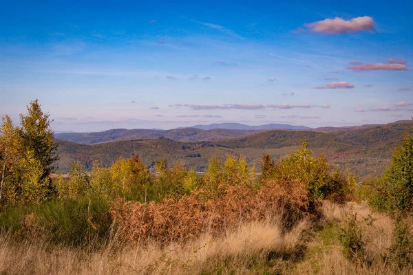 Landschaft Der Herbstlichen Karpaten — Stockfoto