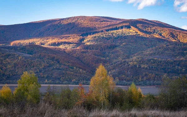 Осенний Пейзаж Карпатах — стоковое фото