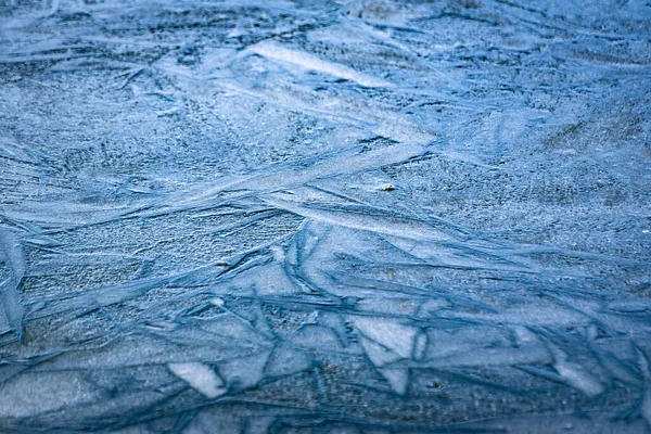 Ice Lake Sunny Day — Stock Photo, Image