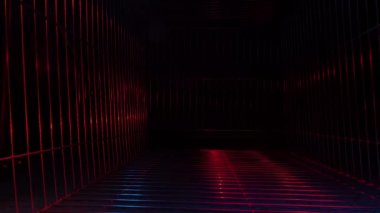 Arkaplan için soyut neon dokulu geometrik desen