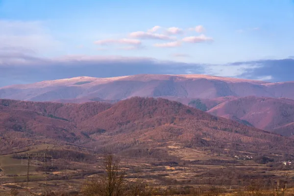 Peisaj Toamnă Munții Carpați — Fotografie, imagine de stoc