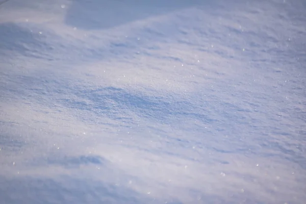 Texturerad Fluffig Snö Karpaternas Fjällskog — Stockfoto