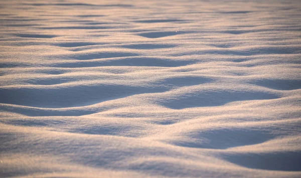 Υφή Αφράτο Χιόνι Στα Καρπάθια Κατά Ηλιοβασίλεμα — Φωτογραφία Αρχείου