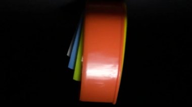 Arkaplan için sembolik çok renkli kalpler