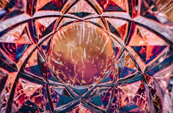 Testuary Refraction Light Crystal Background — Stock Photo, Image