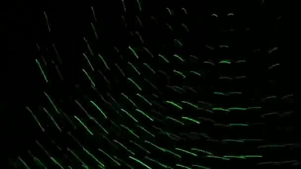 Desenho Por Luz Laser Como Pano Fundo Vídeos Científicos — Vídeo de Stock