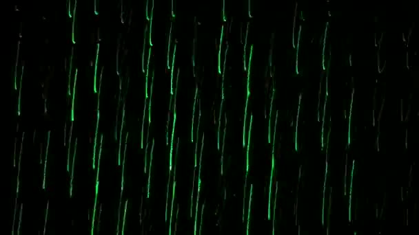 Kreslení Laserovým Světlem Jako Pozadí Vědeckých Videí — Stock video