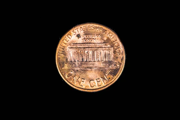 Reverse 1988 American One Cent Coin — 스톡 사진