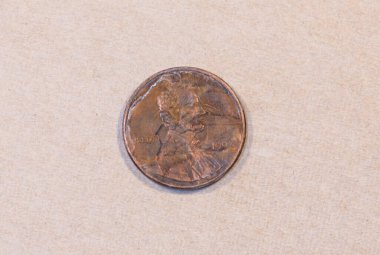 1993 'te 1 cent' lik bir Amerikan sikkesinin tersi.