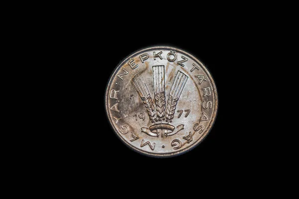 Obverse 1977 Hungarian Filler Coin — Stockfoto