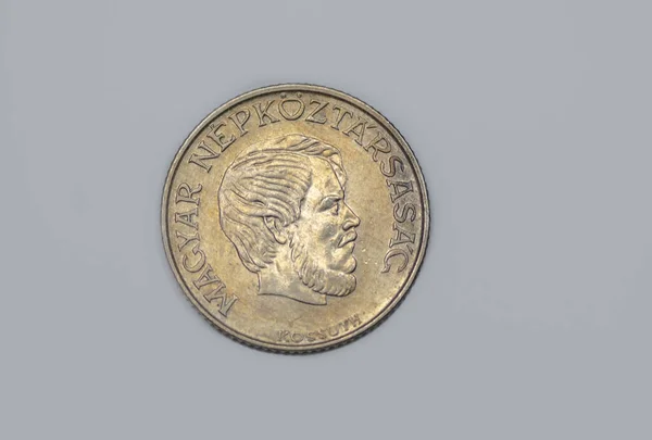Obverse 1989 Hungarian Forint Coin — 图库照片