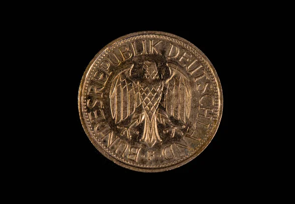 Obverse 1991 German Mark Coin — Stockfoto