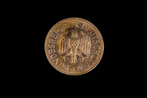 Obverse 1990 German Mark Coin — ストック写真