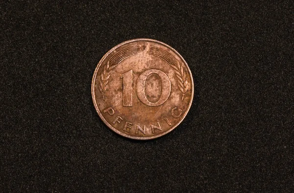 Reverse 1979 German Pfennig Coin — Foto Stock