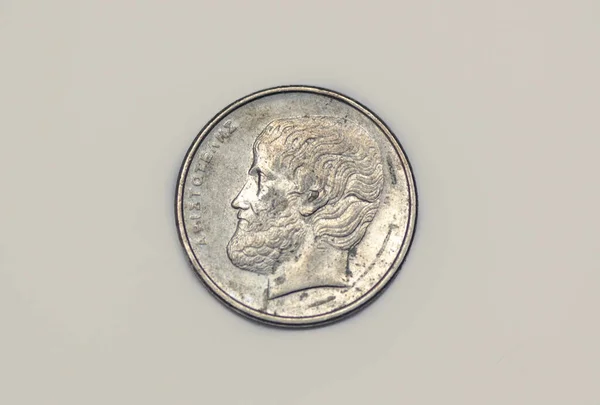 Obverse 1990 Greek Drachma Coin — Stock fotografie