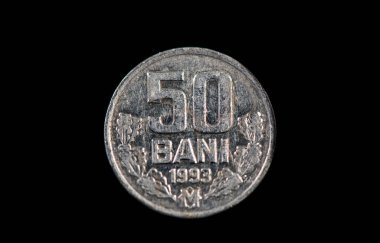 Reverse of the Moldovan 50 bani coin 1993