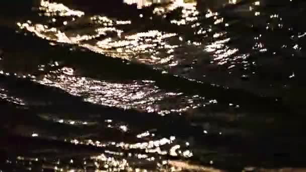 Surf Lake Golden Hour — Video Stock