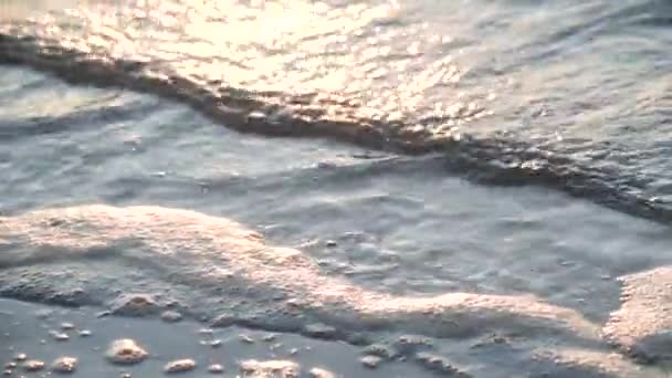 Surf Lake Golden Hour — Vídeo de Stock