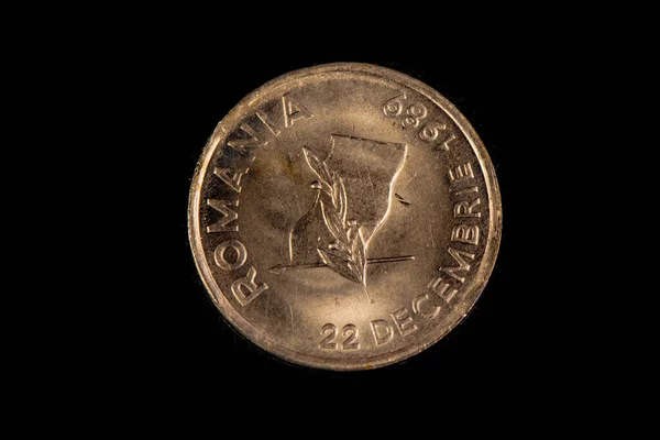 Obverse Romanian Lei Coin 1992 — Stock fotografie