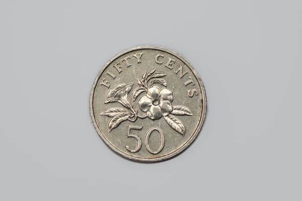 Reverse 2007 Singaporean Cent Coin — Zdjęcie stockowe