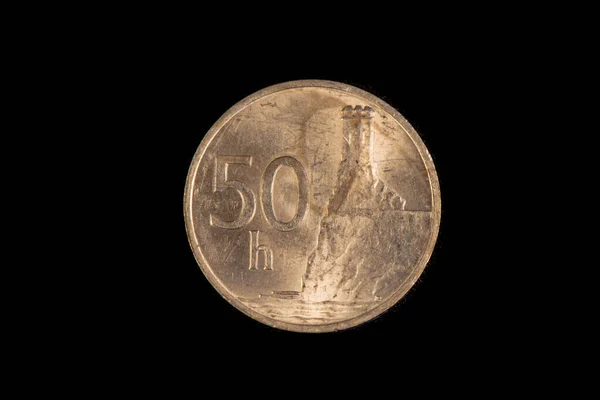 Reverse 1993 Slovenian Heller Coin — ストック写真