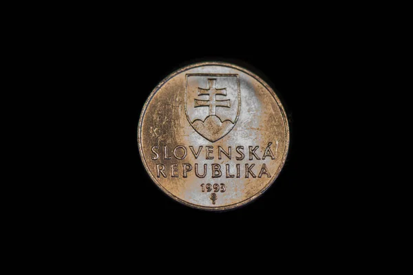 Obverse 1993 Slovenian Heller Coin — ストック写真