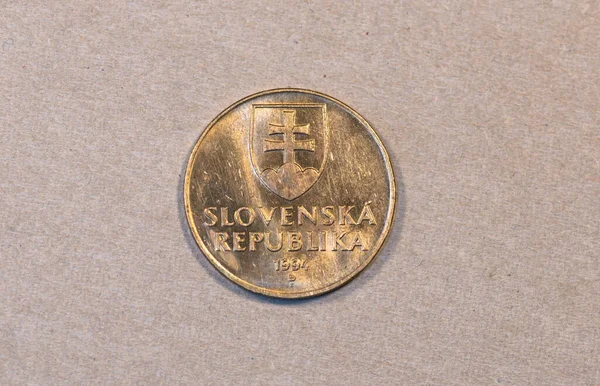 Obverse 1994 Slovenian Ten Crown Coin — Stockfoto