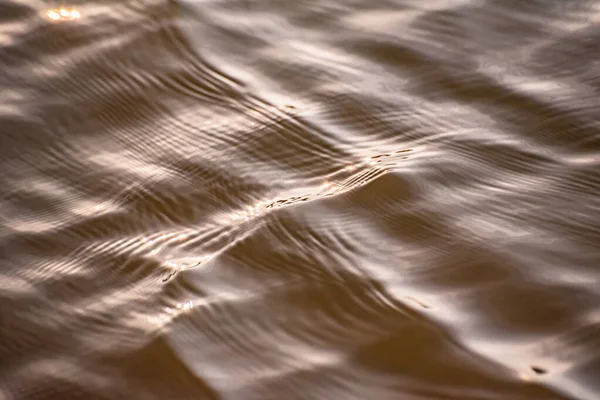 Texture pattern of light on the waves of a mountain river